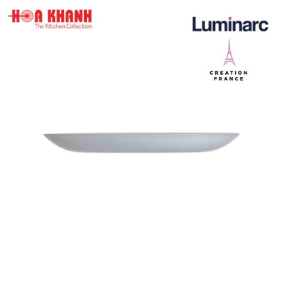 Đĩa Thủy Tinh Luminarc Granit 19cm đựng thức ăn, cường lực, kháng vỡ - Bộ 3 đĩa - P0704