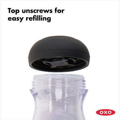 Dụng cụ rửa bát kèm bình đựng xà phòng Oxo 36481 đầu mềm Hàng chính hãng