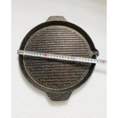 Khay nướng vân đá 5 lớp chống dính dùng được cho bếp từ, 28cm