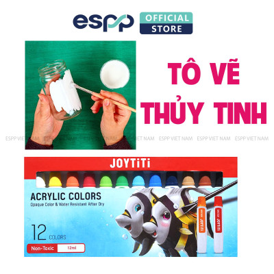 Hộp màu acrylic JOYTITI - 12 màu