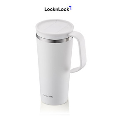 Bình giữ nhiệt LocknLock Daily Handle Tumbler LHC4330 - Có quai cầm - Nắp trượt