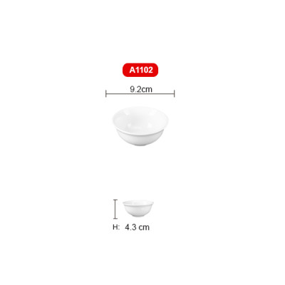 Bát mắm loe đựng gia vị sứ Long Phương
