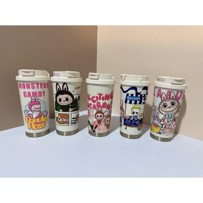 Ly Giữ Nhiệt, Cốc Giữ Nhiệt 600ml Hình Labubu Siêu Hot