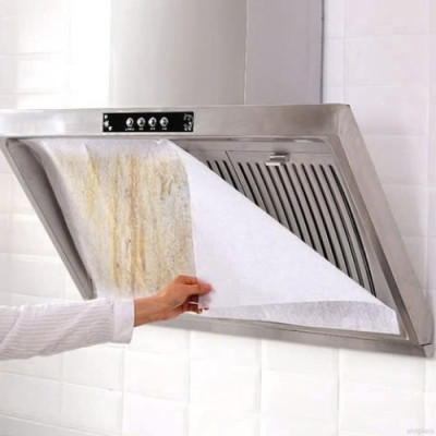 Cuộn Màng Lọc Giấy Lót Cho Máy Hút Mùi, Hút Bụi Nhà Bếp Ngăn Chặn Dầu Mỡ Bám