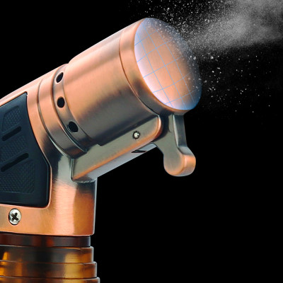 Vỏ Hột Quẹt Bật Lửa Gas Honest BCZ-779 Khò 3 Tia Cực Mạnh, Nhìn Thấy Lượng Gas Bên Trong - Nhiều Màu