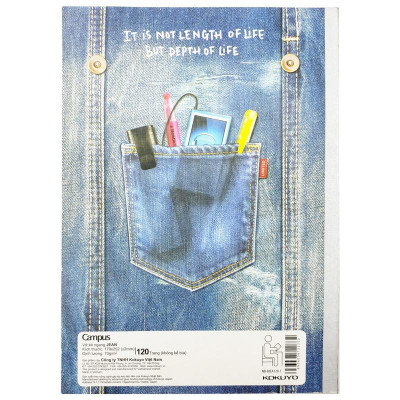 Bộ 2 Vở Kẻ Ngang Jean 120 Trang
