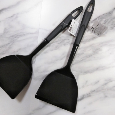 Combo chảo chống dính cao cấp 5 lớp đáy từ sâu lòng Show-A + Xẻng lật thức ăn Echo Metal  - nội địa Nhật Bản 