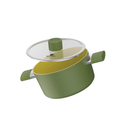 Nồi phủ sứ an toàn Elmich Olive EL-5523OV