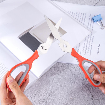 Kéo nhà bếp đa năng Deli màu hồng/màu xanh E77750