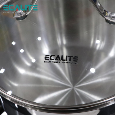 Bộ nồi inox 3 đáy E-Series Ecalite RW-3006SS - Hàng Chính Hãng