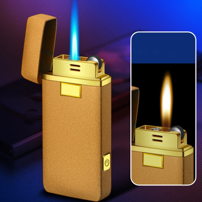 Vỏ Hột Quẹt Bật Lửa Gas JD-509 Khò 1 Tia 2 Chế Độ Lửa Kiêm Đèn Pin Chiếu Sáng Tiện Lợi - Nhiều Màu