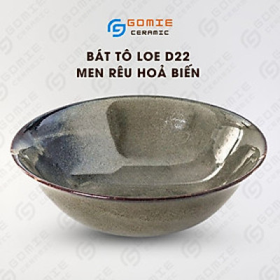 Bát Tô Loe Men Rêu D22 