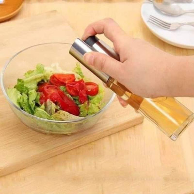 Bình Xịt Dầu Ăn Nhà Bếp Chất Liệu Thủy Tinh Sang Trọng Dung Tích 100ml Dạng Phun Sương