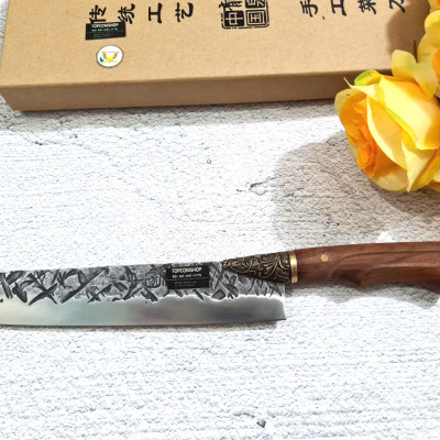 DAO BẾP - DAO THÁI HOA VĂN KHÂU ĐỒNG MÃ A1 DT157 NT topcomshop vn