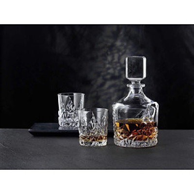 Bộ Bình và Cốc Rượu Whisky Nachtmann 101984 Sculpture Hàng chính hãng