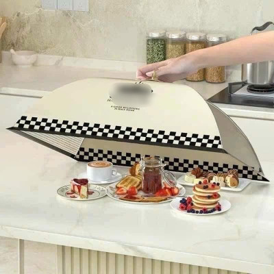 Lồng  Bàn Chụp Thức Ăn  Gấp Gọn Chống Bụi - Côn Trùng  Dễ Sử Dụng 