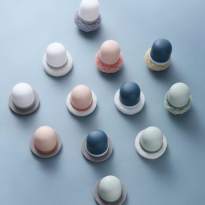 Set 2 Miếng Bọt Xốp Rửa Chén Đa Năng Có Tay Cầm - Dễ Dàng Vệ Sinh Bát Đĩa - HÀNG CHÍNH HÃNG MINIIN