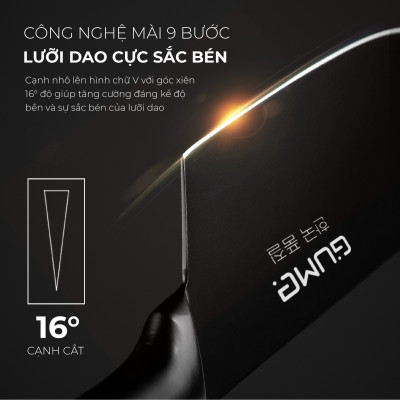 Bộ dao 4 món cao cấp GUME GMK23 Hàn Quốc Hàng chính hãng