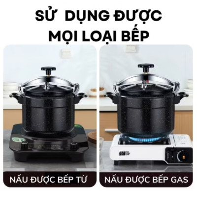 NỒI NẤU ÁP XUẤT BẾP GAS 5L HẦM NẤU ĐA NĂNG THUẬN TIỆN CHO MỌI NHÀ