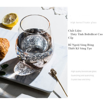 Ly Thủy Tinh Quả Trứng Sang Trọng Thể Tích 550ml