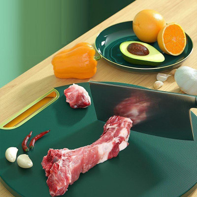 Thớt Nhựa Xanh Kháng Khuẩn, Chống Ẩm Mốc Cao Cấp - Hàng Loại 1- Chính Hãng MINIIN 