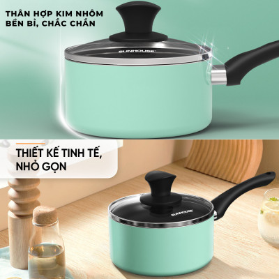 Quánh chống dính đáy từ Sunhouse SHG-MP16M