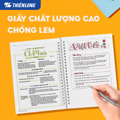 Sổ lò xo A5 Thiên Long - Màu ngẫu nhiên