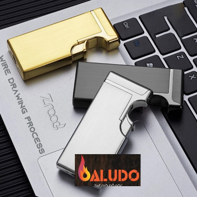 Vỏ hộp quẹt bật lửa có 2 phong cách lửa HB-231, ô chứa ga lộ thiên