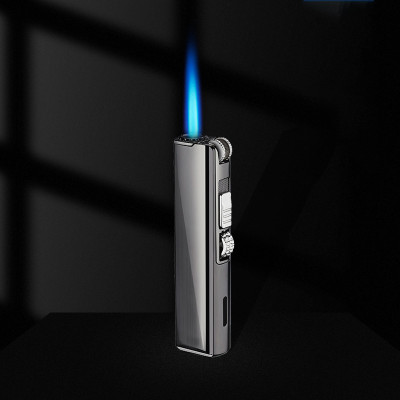 Vỏ Hột Quẹt Bật Lửa Gas Khò 1 Tia Focus Z002 Có Khóa An Toàn, Nhìn Rõ Lượng Gas - Nhiều Màu