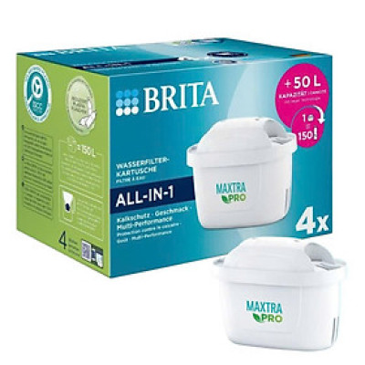 Bộ 2 Lõi Lọc Nước Brita Maxtra Pro All In One Hàng chính hãng