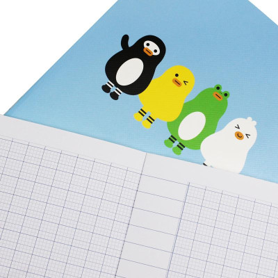 Tập Học Sinh - 5 Ô Ly Vuông - 96 Trang 120gsm - Deli CNA96-HBF (Mẫu Bìa Giao Ngẫu Nhiên)