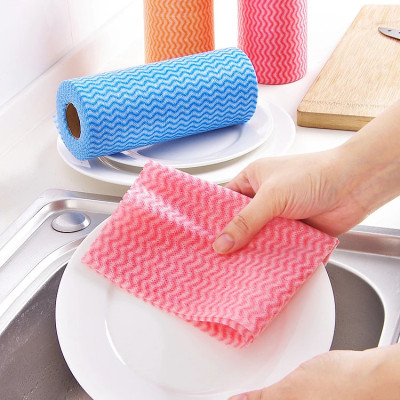 Cuộn Khăn Lau Nhà Bếp Đa Năng - GROFA (Giao màu ngẫu nhiên)