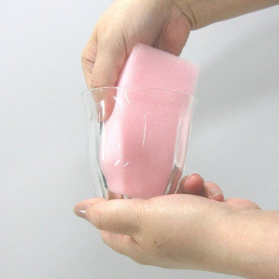 Set 03 miếng mút rửa chén bát kiêm cọ xoong nồi ấm chảo có độ thấm hút cao ( Giao màu ngẫu nhiên ) - Hàng nội địa Nhật Bản.