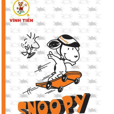 Lốc 5 Tập Snoopy 4 Ôly 200 Trang - Mẫu Ngẫu Nhiên
