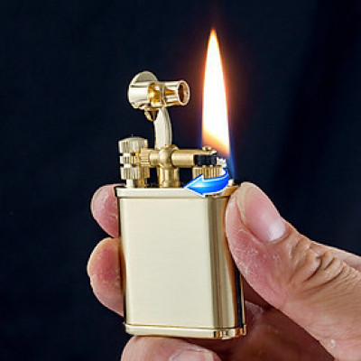 Vỏ Hột Quẹt Bật Lửa Xăng Bấc Đá Kiêm Diêm Xăng Đẹp Độc Lạ Tiện Dụng Chief CF229 - Nhiều Màu