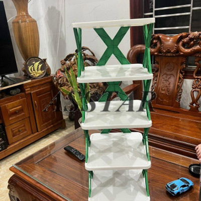 Kệ Để Giày Dép, Kệ Giày 5 Tầng Chữ X Có Thể Tháo Lắp Gấp Gọn 