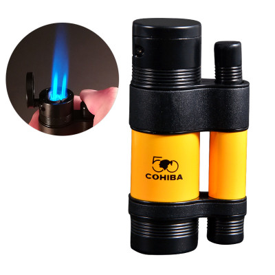 Vỏ Hột Quẹt Bật Lửa Khò 3 Tia Kiêm Đục  COB127 Đẹp Độc Lạ Lửa Khò Mạnh Mẽ - Dùng Gas Cao Cấp