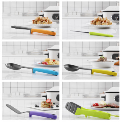 Bộ dụng cụ nhà bếp 7 món Morphy Richards RM1032 - Chất liệu cao cấp chịu nhiệt độ cao - Hàng Nhập Khẩu