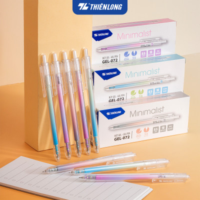 Combo 5/10/20 Bút gel Minimalist Thiên Long Gel-072