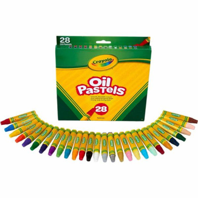 Hộp Bút Sáp Dầu 28 Màu - Oil Pastel - Crayola 524628