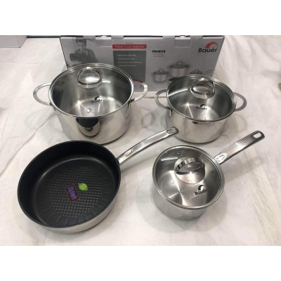 Bộ nồi chảo chất lượng tiên tiến BAUER WAVE - Gokitchen - Hàng chính hãng