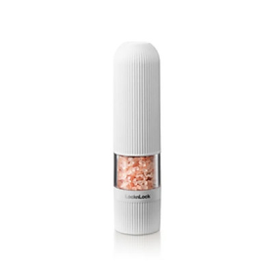 Máy xay muối và tiêu LocknLock một chạm 2 màu (Trắng, Đen) - CKO118