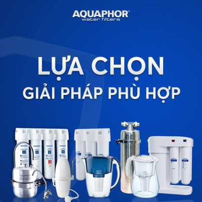 Bộ 3 Lõi Lọc Nước AQUAPHOR Nhập Khẩu Thay Cho Máy AQUAPHOR CRYSTAL H - Hàng Chính Hãng