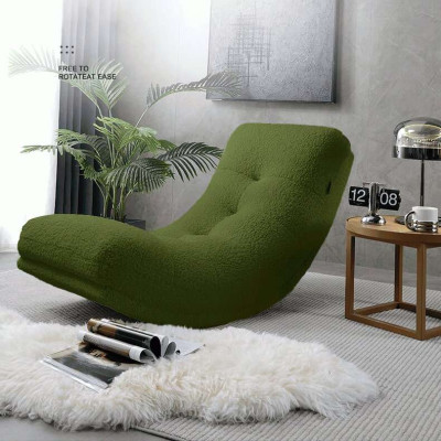 Ghế bập bênh thư giãn, ghế đọc sách, ghế decor CTIG135 Tundo hiện đại KT 135 x 65 x 68cm