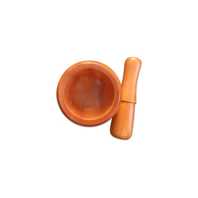 Bộ Cối Chày Gỗ Xà Cừ Kiểu Dáng Hình Lu Mini Decor  - Đồ Gia Dụng Gỗ Nhà Bếp Thương Hiệu Trường Sơn