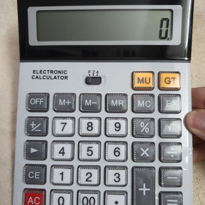 Máy tính cầm tay DS480 - Máy tính bỏ túi DS-480 - Máy tính tiền nhỏ gọn, tiện lợi - Hàng chính hãng