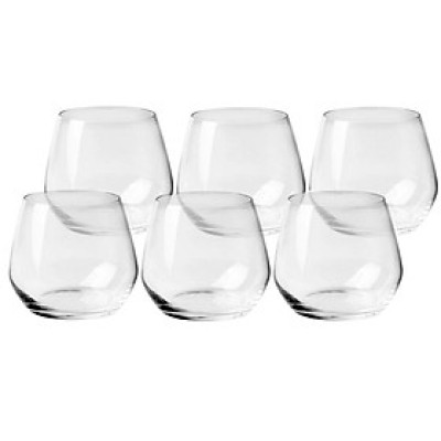 BỘ 6 CỐC THỦY TINH OCEAN LEXINGTON ROCK C8512 - 355ML
