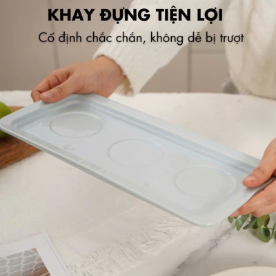 Hũ đựng gia vị 3 màu Staub Macaron gốm sứ cao cấp Hàng chính hãng