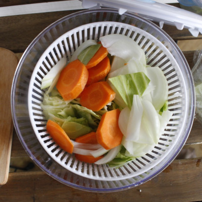 Dụng cụ quay rau 360º Yamaken Kogyo Smart Bowl - Hàng nội địa Nhật Bản, nhập khẩu chính hãng (#Made in Japan)