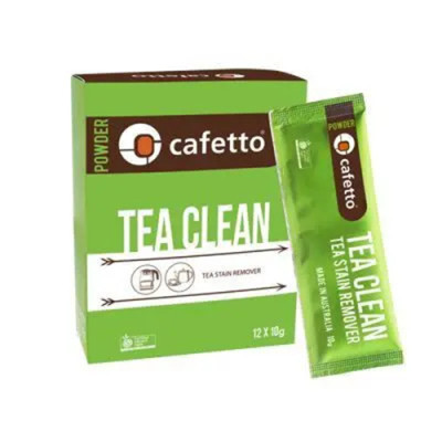 Bột vệ sinh vết bẩn trà, tẩy cặn trà Cafetto Tea Clean (12 gói)